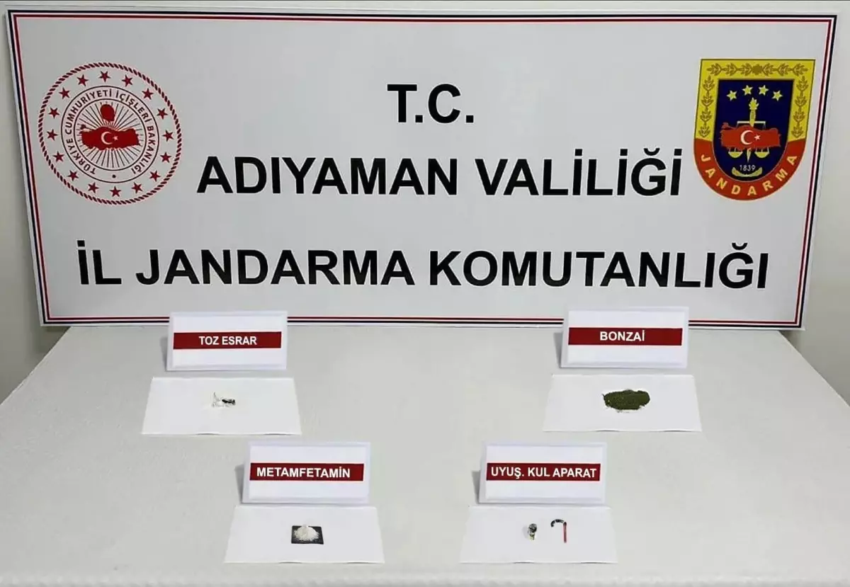Adıyaman’da Uyuşturucu Operasyonu