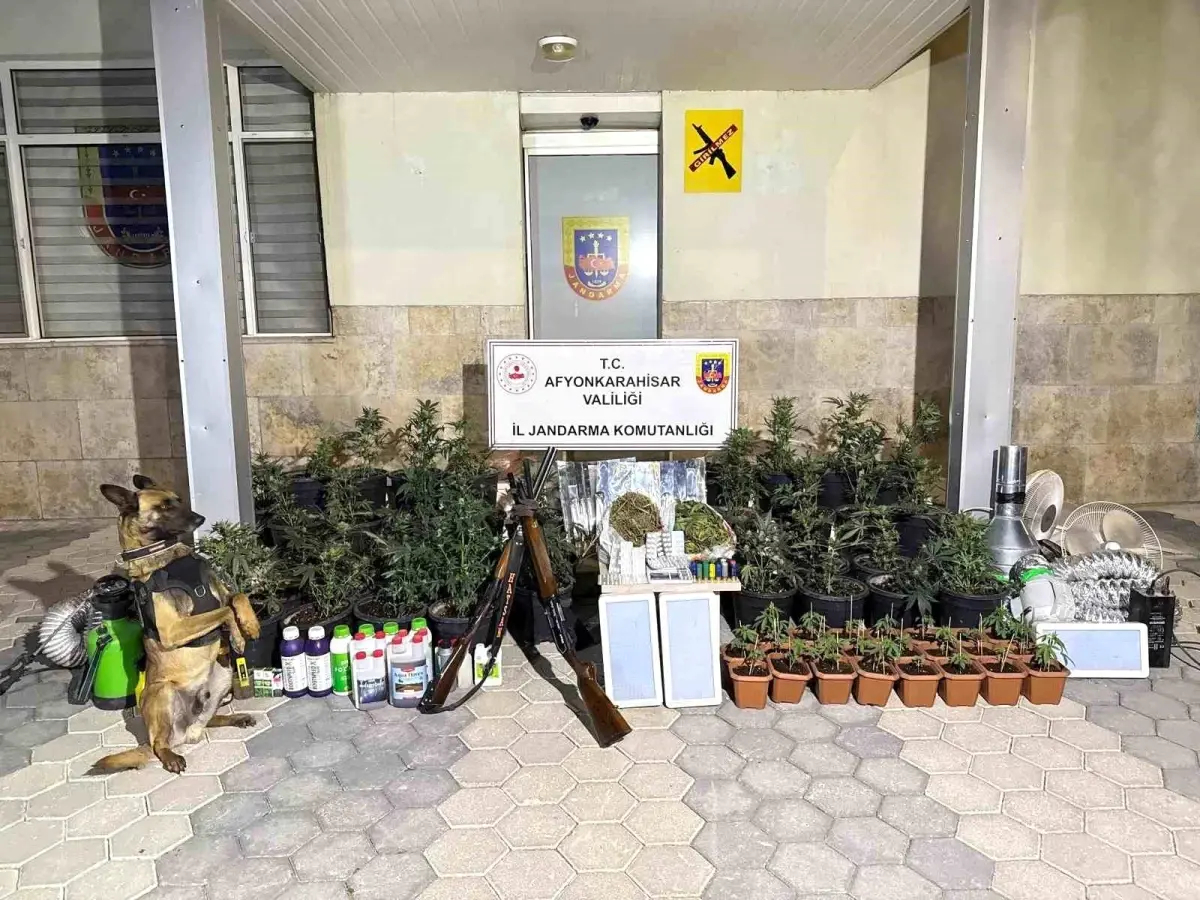 Afyonkarahisar’da Uyuşturucu Operasyonu