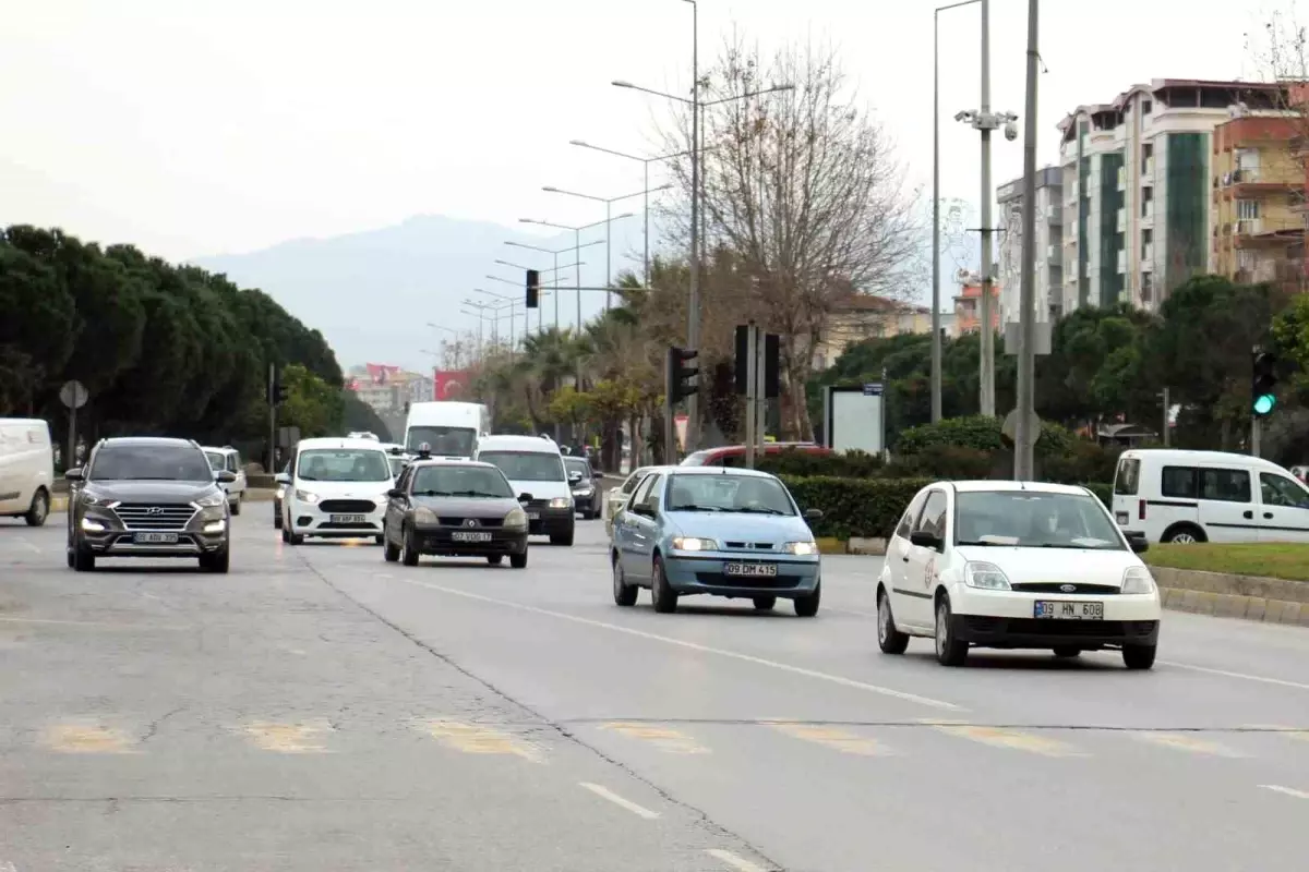 Aydın’da Araç Sayısı Yüzde 9 Arttı