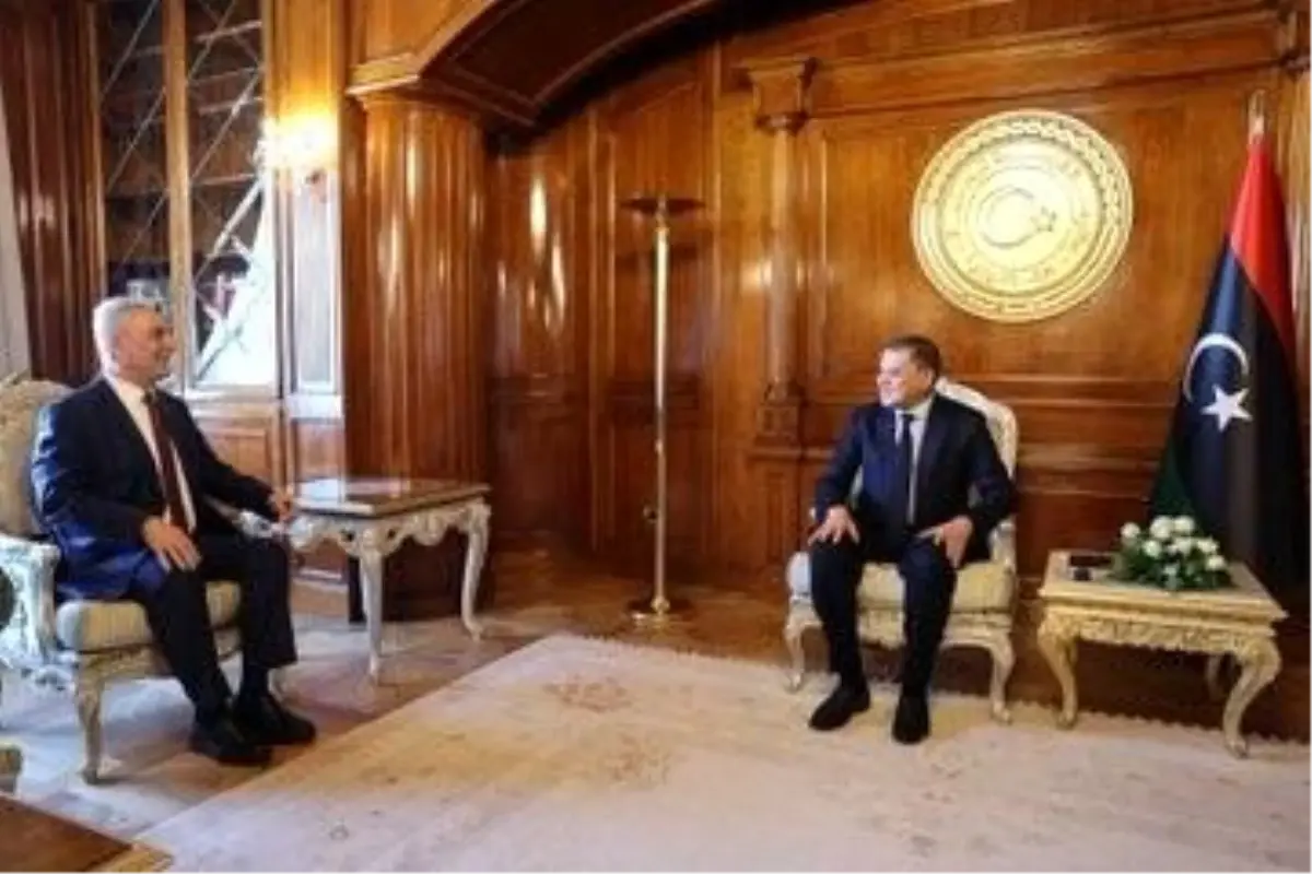 Bakan Bolat Libya’da İkili İlişkileri Görüştü
