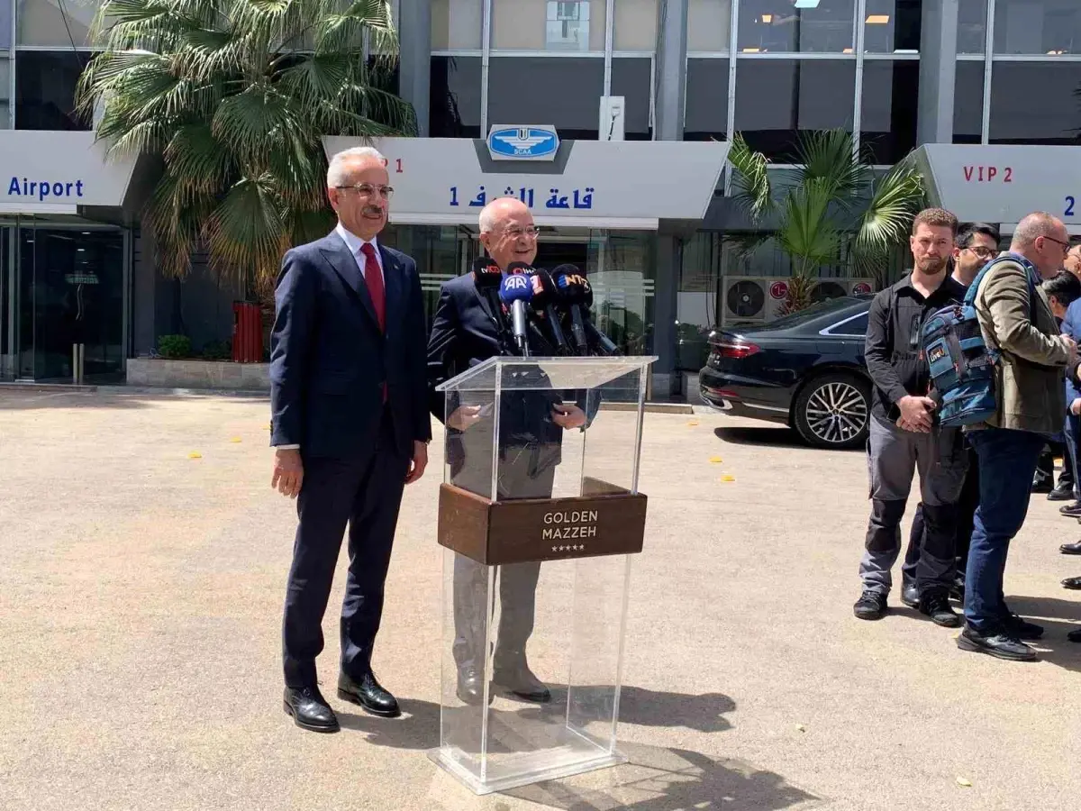 Bakan Uraloğlu Şam’da temaslarda bulundu