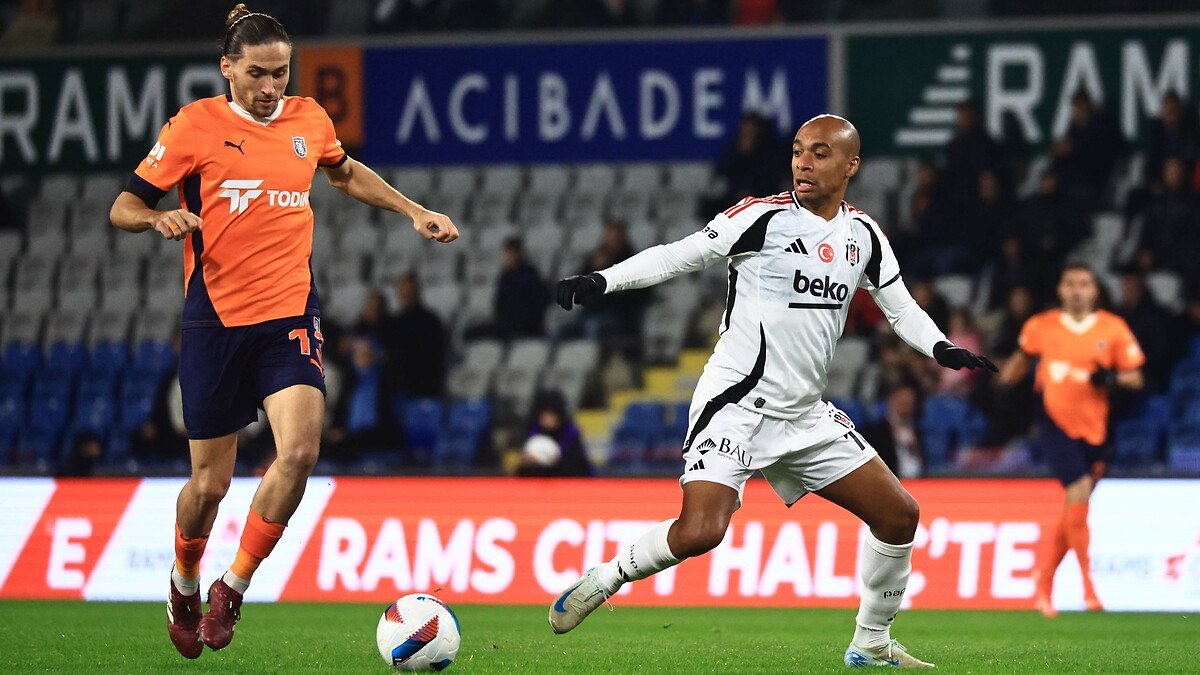 Beşiktaş – Başakşehir maçının ilk 11’leri