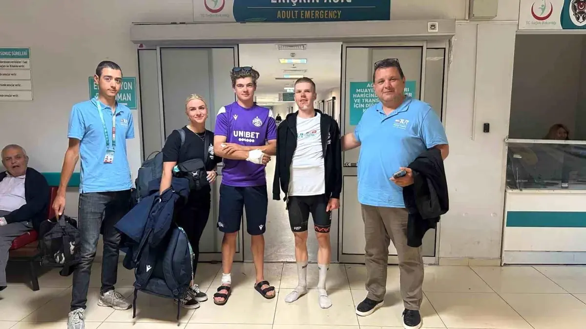 Bisiklet Turu’nda Düşme Olayı