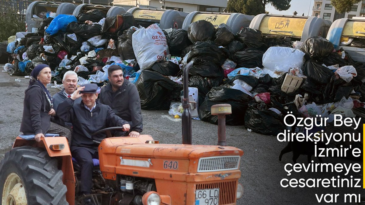 Çiğli’de grev sürüyor, sokaklar çöpten geçilmiyor