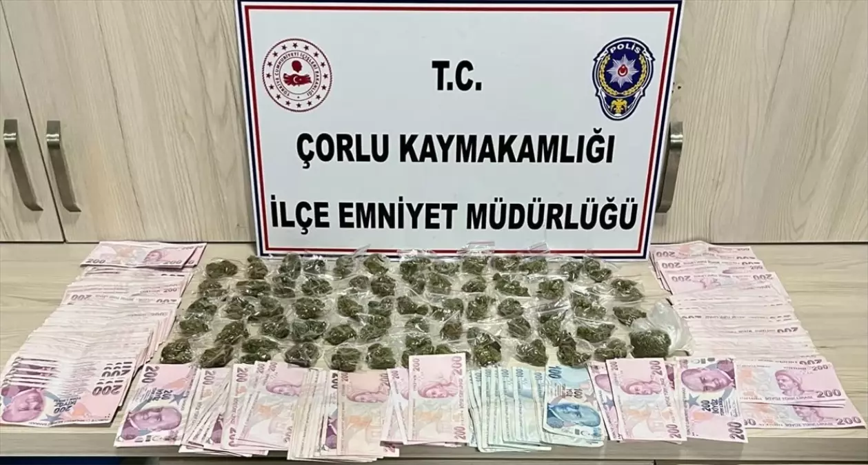Çorlu’da Uyuşturucu Operasyonu: Sürücü Tutuklandı