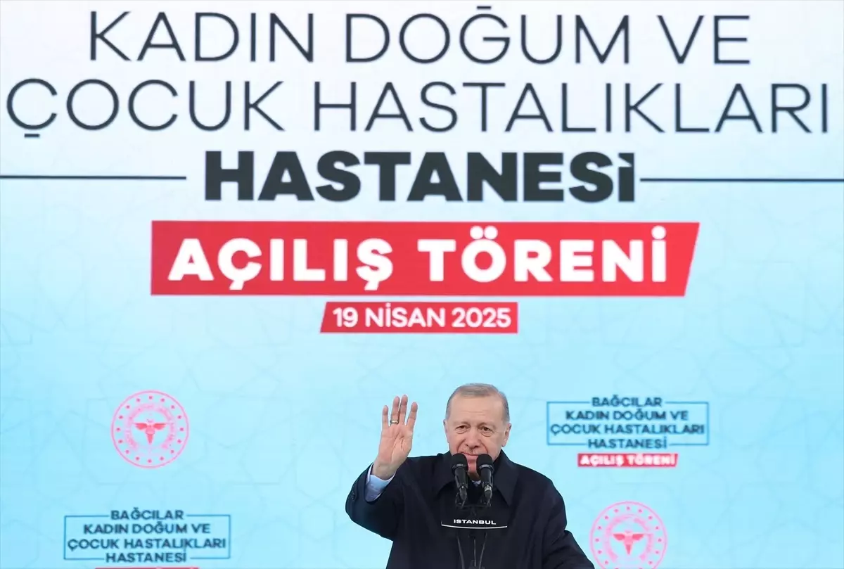 Cumhurbaşkanı Erdoğan, Bağcılar Kadın Doğum ve Çocuk Hastalıkları Hastanesi’nin açılışında konuştu: (3)