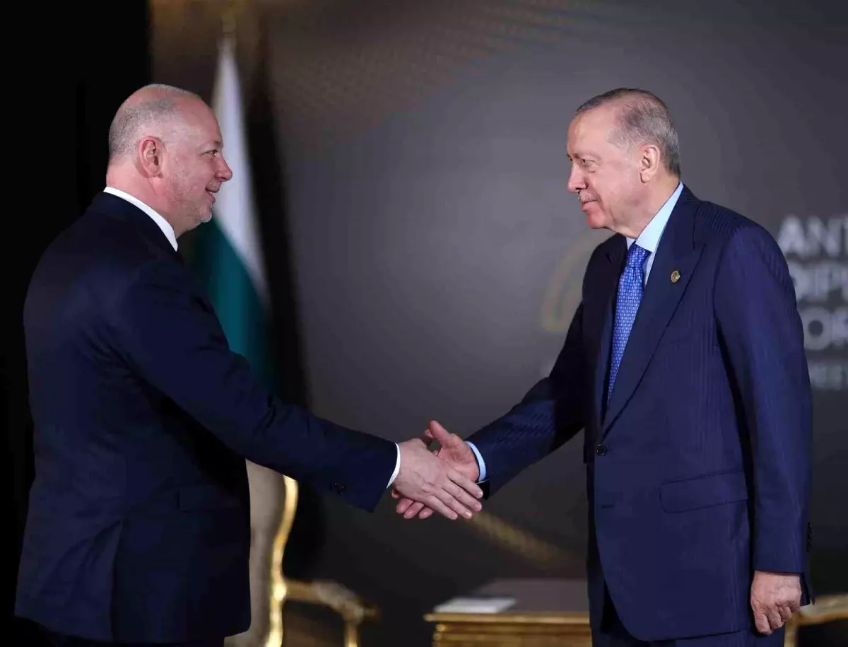Cumhurbaşkanı Erdoğan, Bulgaristan Başbakanı Zhelyazkov’u kabul etti