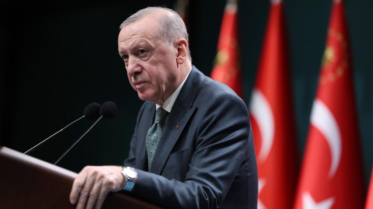 Cumhurbaşkanı Erdoğan, Filistin’i Destekleyen Parlamentolar Grubu Toplantısı’nda