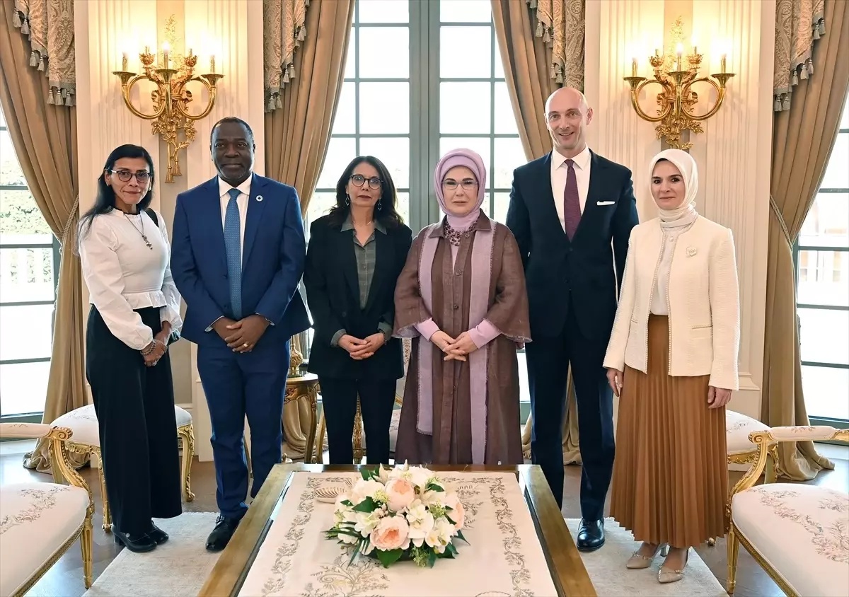 Emine Erdoğan, BM Genel Sekreteri Çocuklara Yönelik Şiddet Özel Temsilcisi M’jid ile görüştü