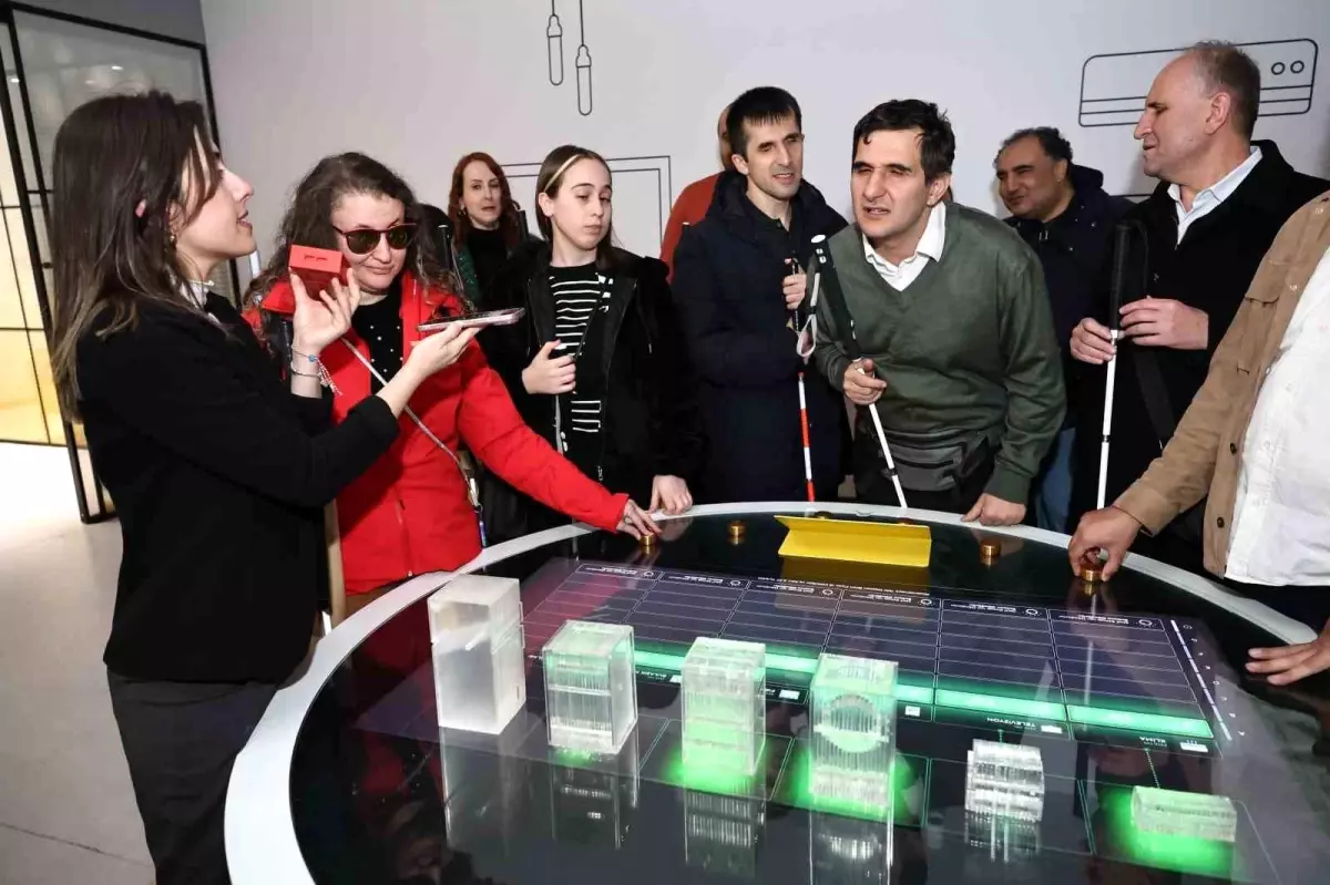 Enerji Tüneli Görme Engellilere Açıldı