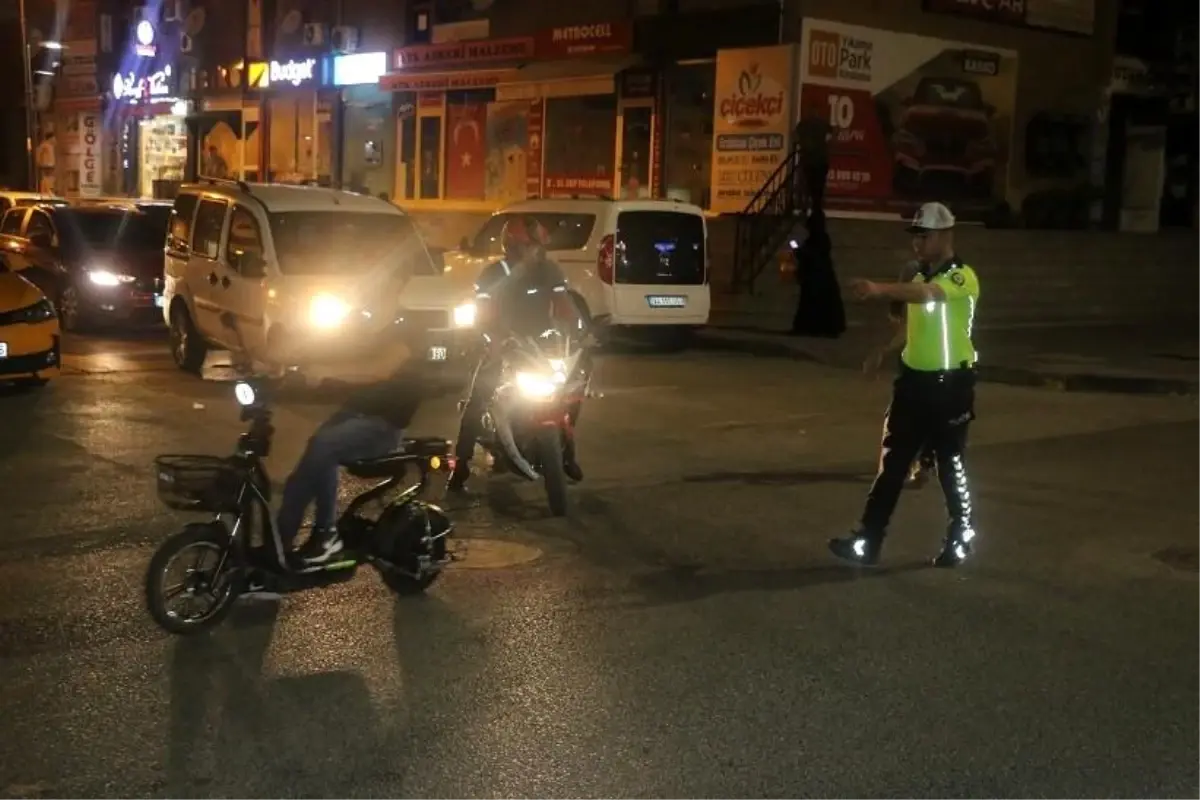 Erzincan’da Motosiklet Denetimi