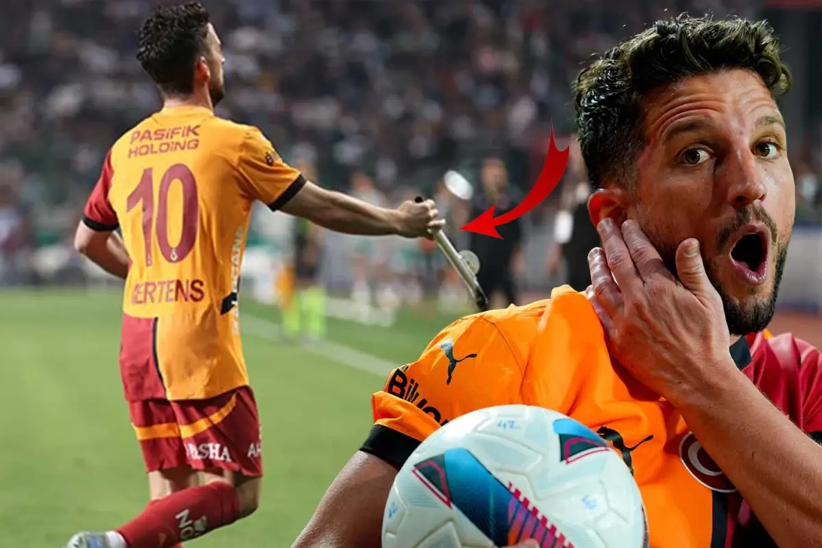 Facianın eşiğinden dönülmüş! Konyaspor-Galatasaray-maçında sahada demir parçası atıldı