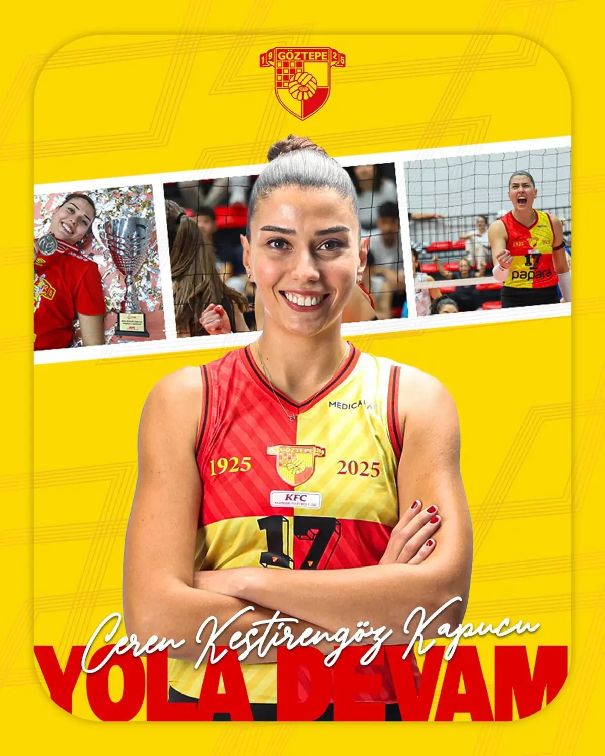Göztepe, Ceren Kestirengöz ile Anlaştı