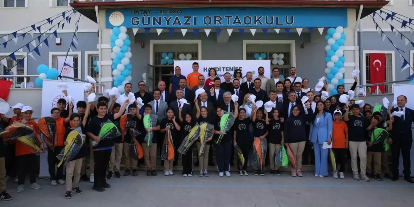 Haydi Tenise Projesi Başlatıldı