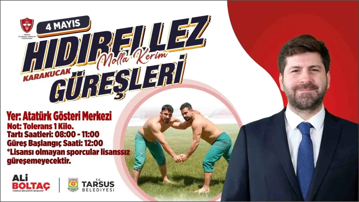 Hıdırellez Molla Kerim Karakucak Güreşleri Başlıyor