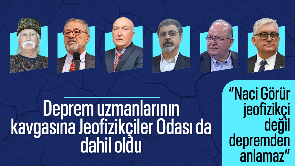 Jeofizik Mühendisleri Odası Başkanı: Naci Görür deprem uzmanı değil