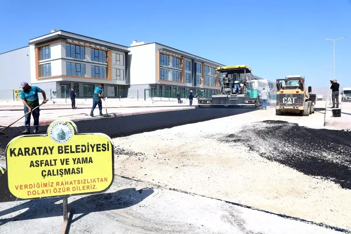 Karatay Belediyesi 2025 Asfalt Sezonunu Başlattı