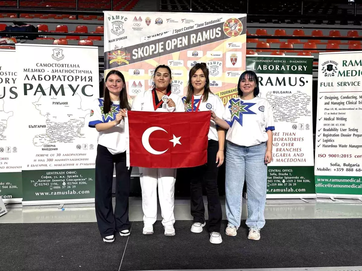 Kardelen Korkut, Üsküp’te Gümüş Madalya Kazandı