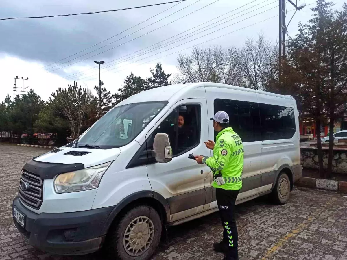 Kars’ta Öğrenci Servisleri Denetim Altında