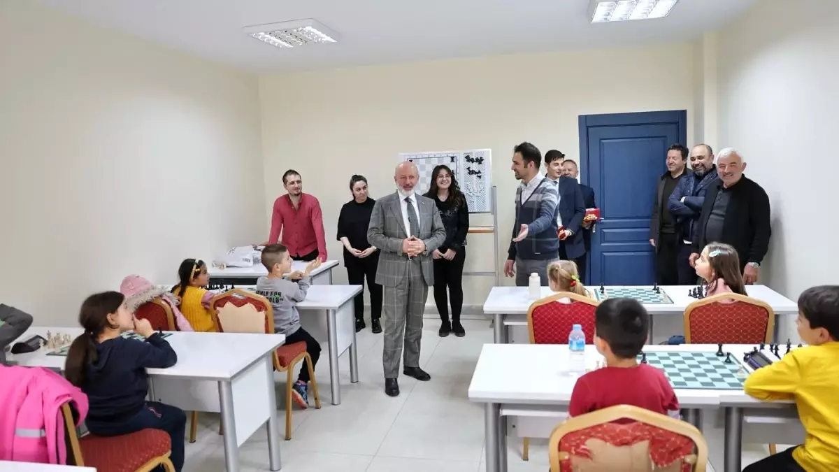Kayseri’de Satranç Eğitim ve Turnuva Merkezi Açıldı