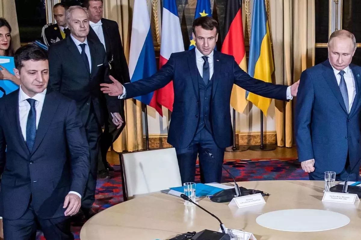 Macron’dan Putin’e Ukrayna resti: Yapmamız gereken tek bir şey var…