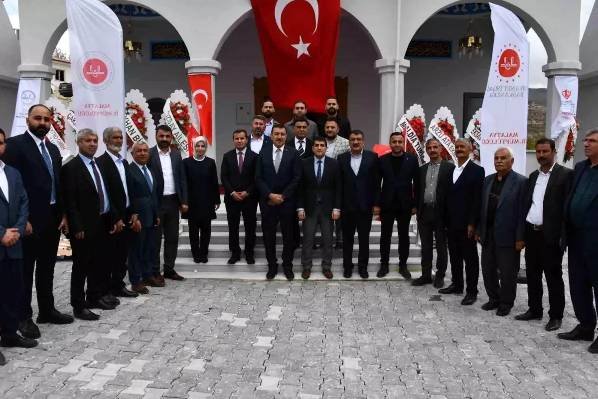 Malatya’da Levent Camii İbadete Açıldı