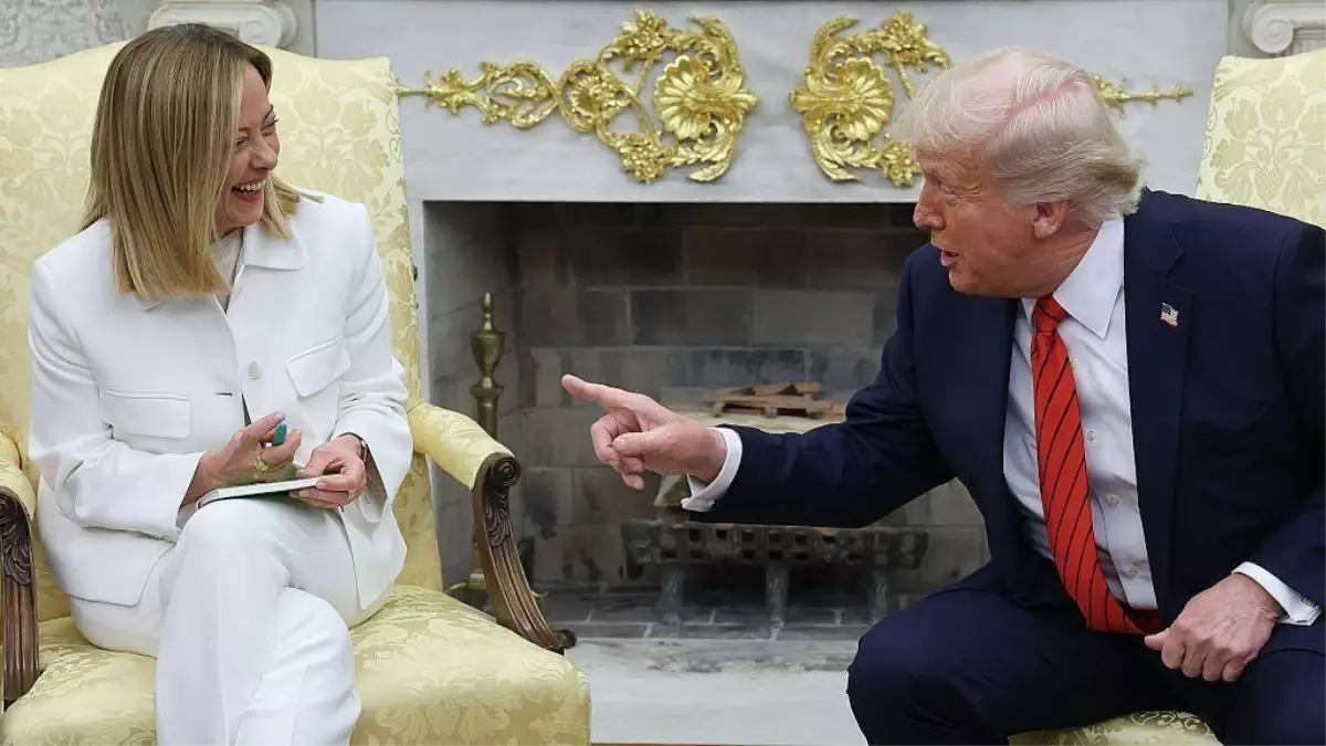 Meloni’den Trump’ı terleten soru: Avrupalıların asalak olduğunu hiç söylediniz mi?