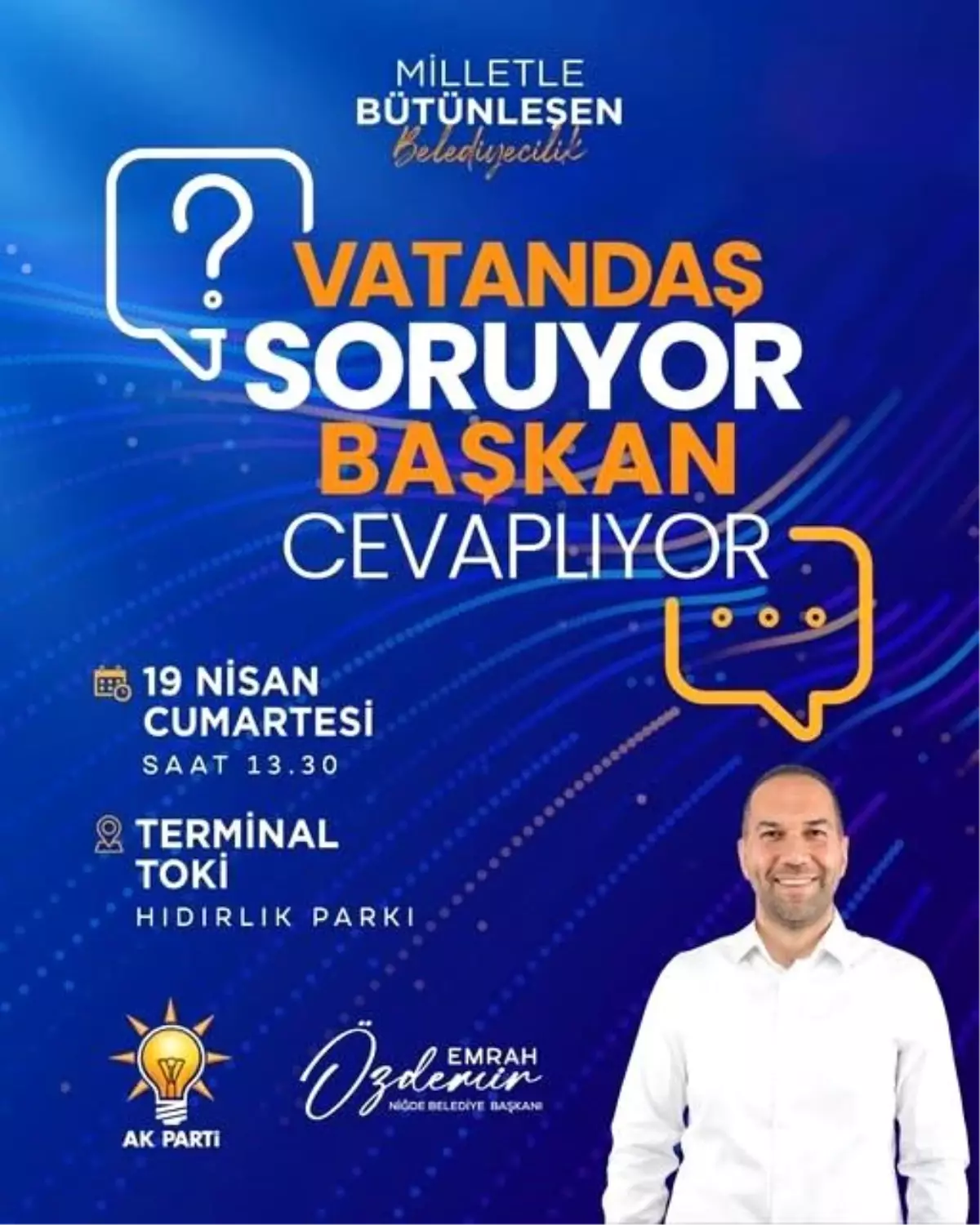 Niğde’de ‘Vatandaş Soruyor, Başkan Cevaplıyor’ Etkinliği