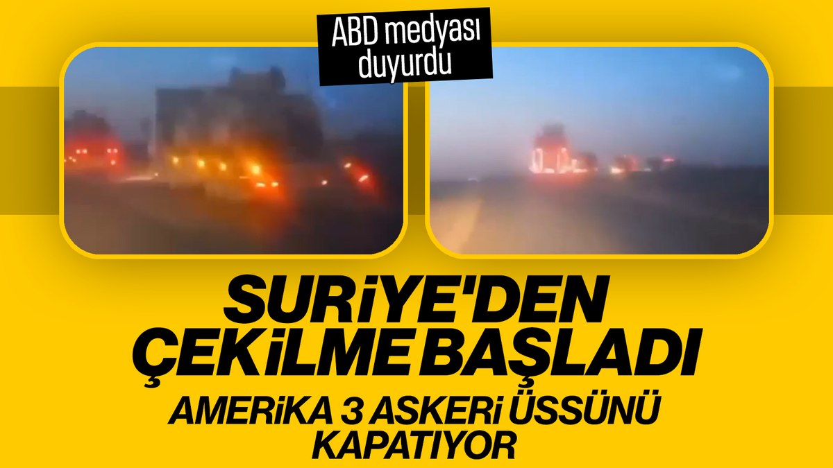 NYT: ABD, Suriye’deki yüzlerce askerini geri çekmeye başladı