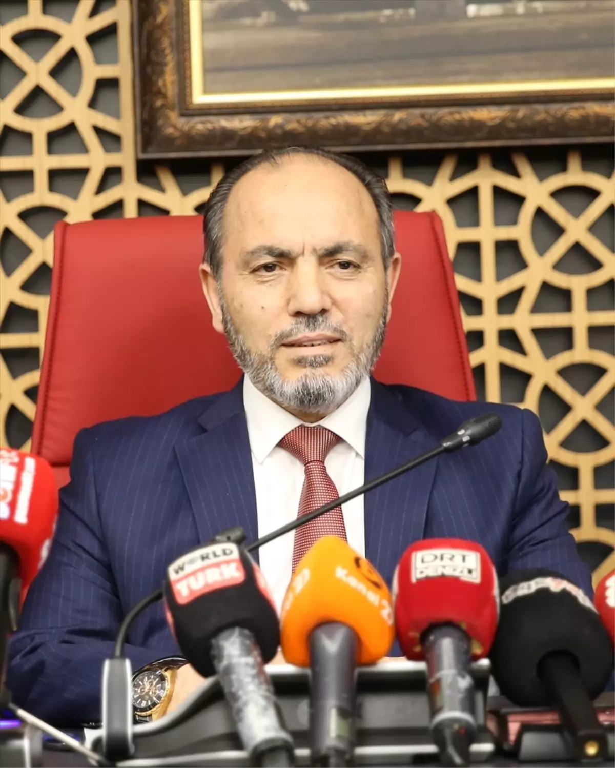 Pamukkale Üniversitesi Rektörü Prof. Dr. Mahmud Güngör Basınla Buluştu