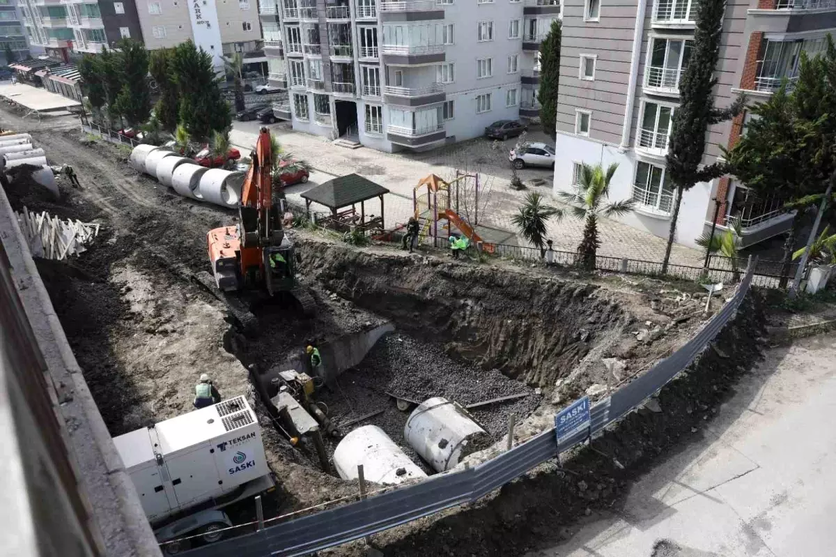 Samsun’da Altyapı Çalışmaları Hız Kazandı