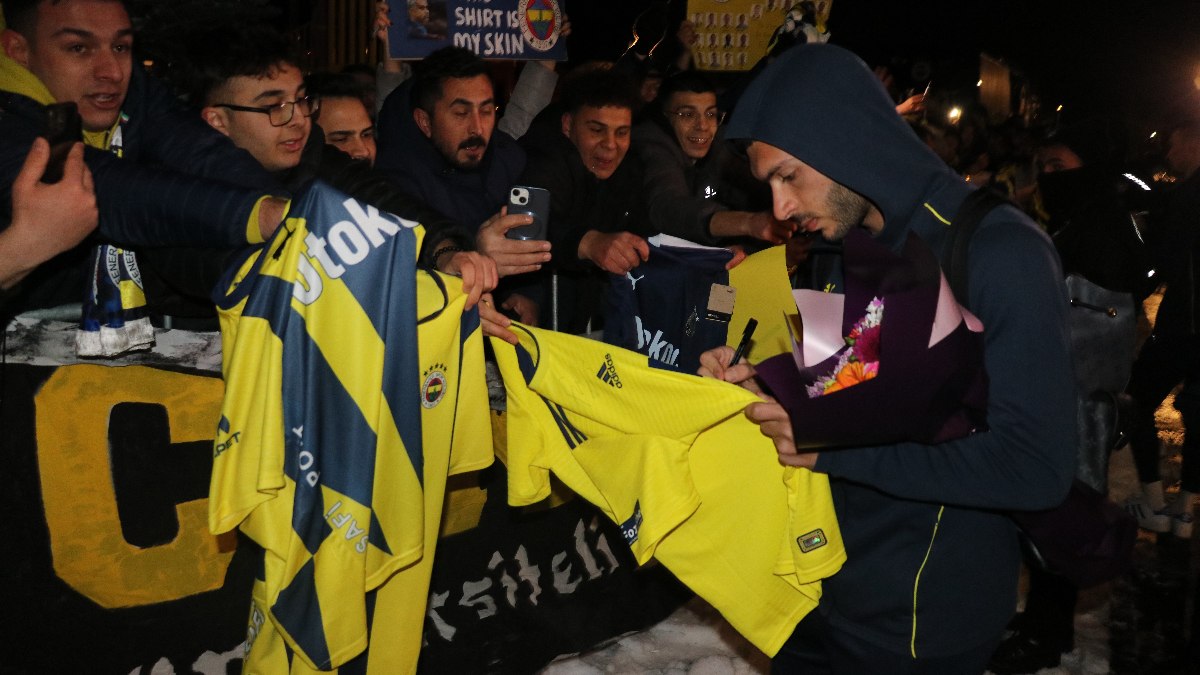 Sivas’ta Fenerbahçe’ye coşkulu karşılama