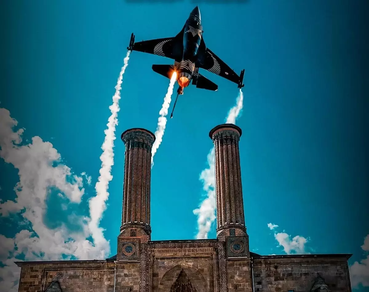 SOLOTÜRK, Erzurum’da Prova Uçuşu Gerçekleştiriyor
