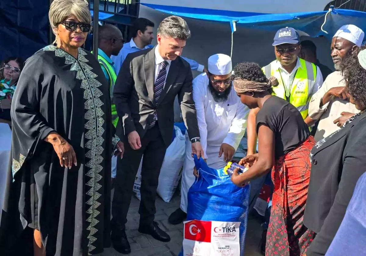 TİKA’dan Zambiya’ya Gıda Desteği