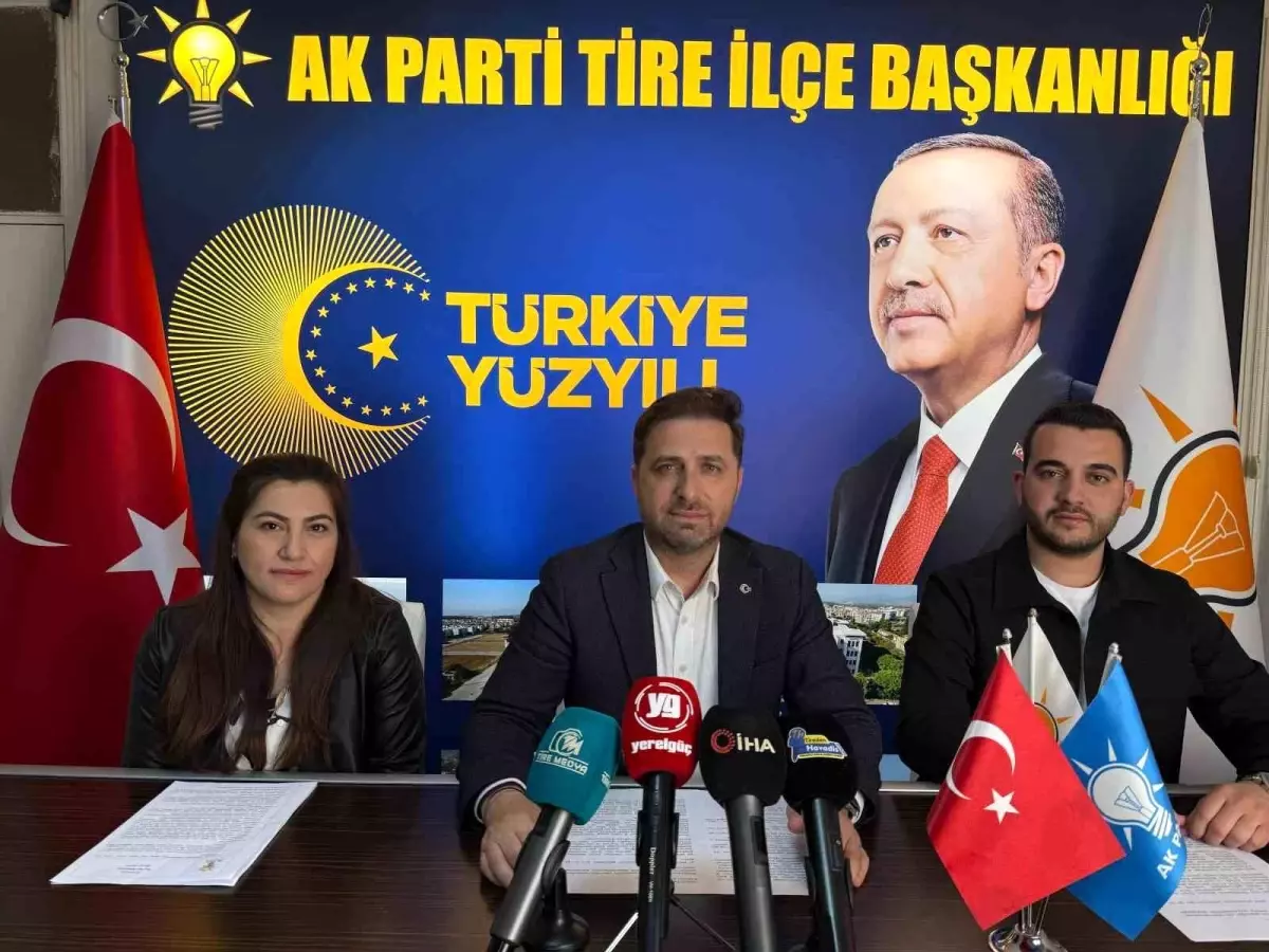 Tire’de Proje Gelişimi Yok: AK Parti İlçe Başkanı Eleştiriyor