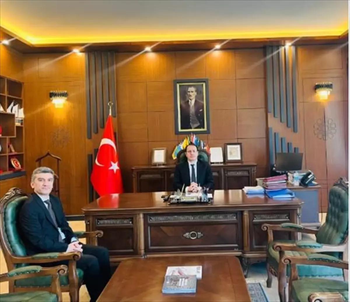 TKDK Elazığ Koordinatörü’nden Kaymakam Türker’e Ziyaret