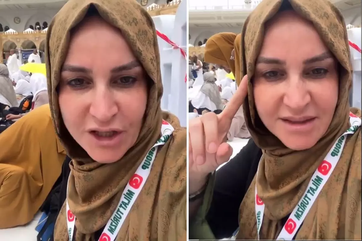 Türk vatandaşı Kabe’de yaşadığı duruma isyan etti: Yerin dibine geçmemiz lazım