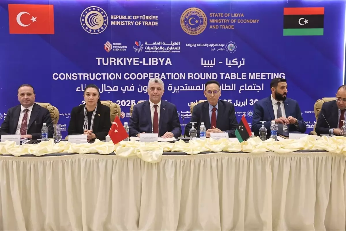 Türkiye-Libya İş Toplantısı Trablus’ta Yapıldı