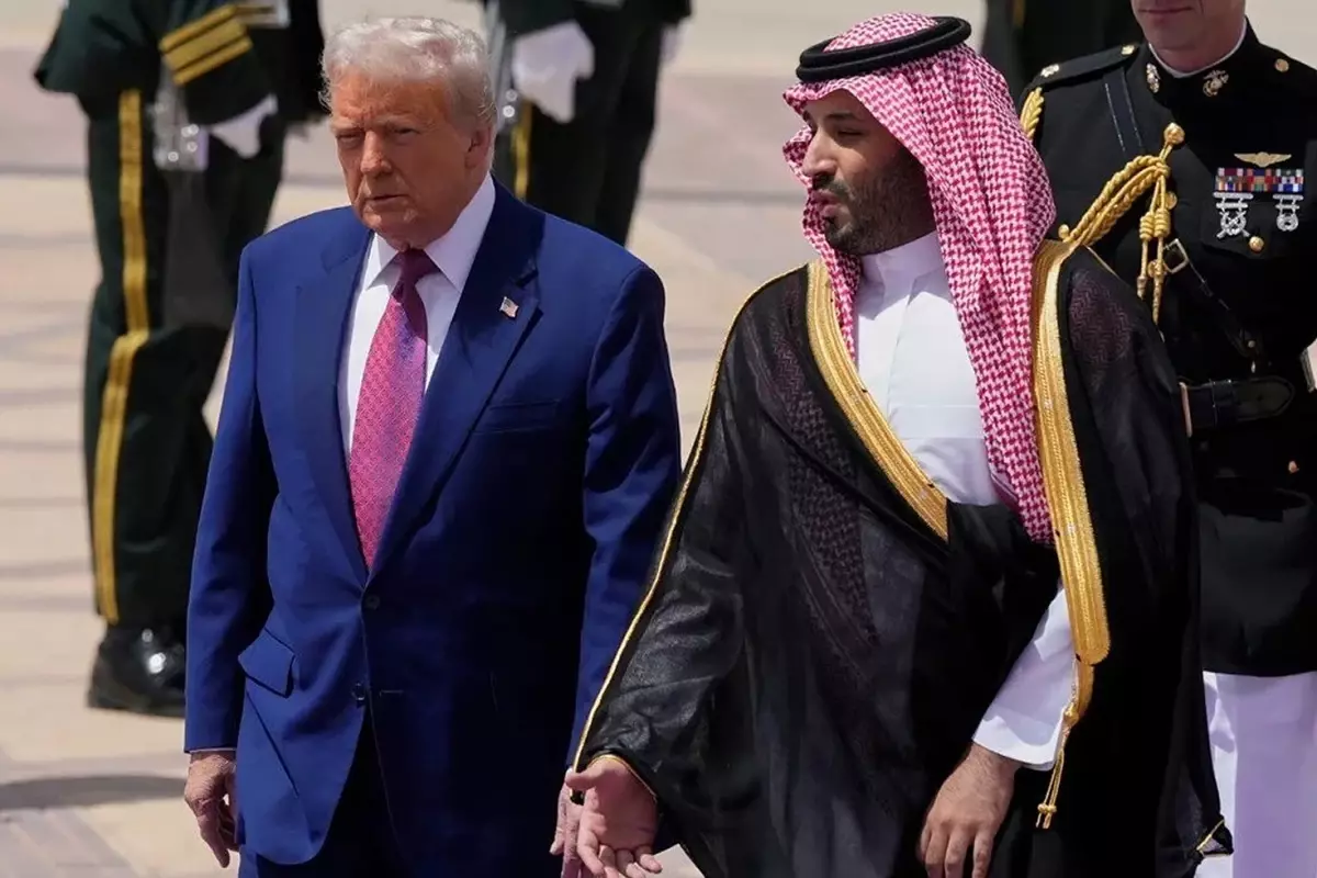 ABD Başkanı Trump, Orta Doğu turunun ilk ayağı Suudi Arabistan’da