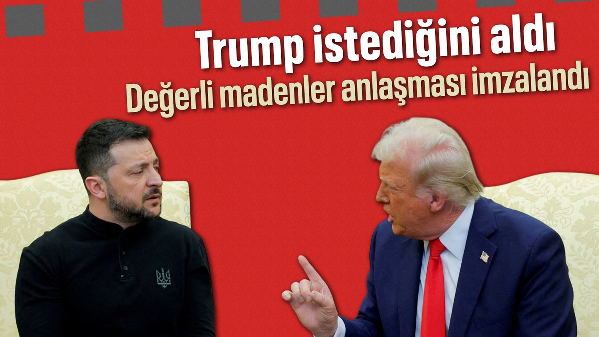 ABD ve Ukrayna değerli madenler anlaşmasını imzaladı