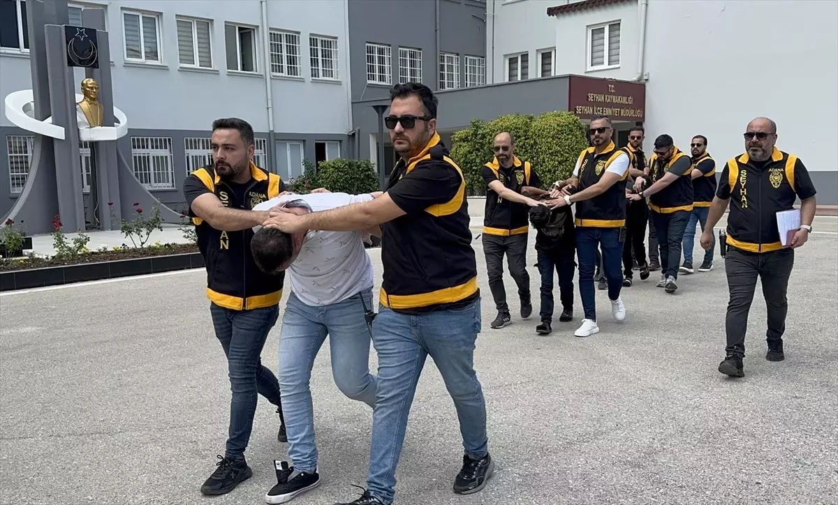 Adana’da Gaspa Operasyon: 3 Tutuklama