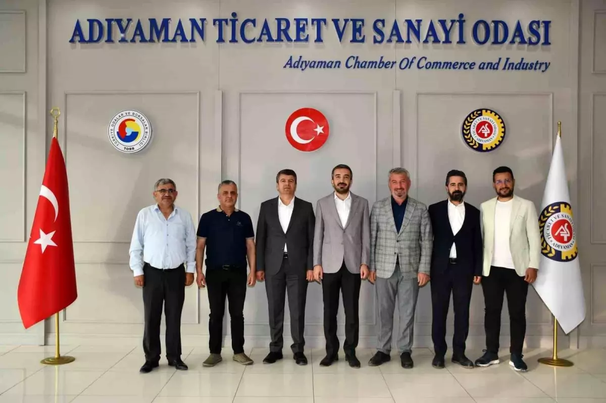Adıyaman Belediye Başkanı Tutdere, Ticaret ve Sanayi Odası’nı Ziyaret Etti