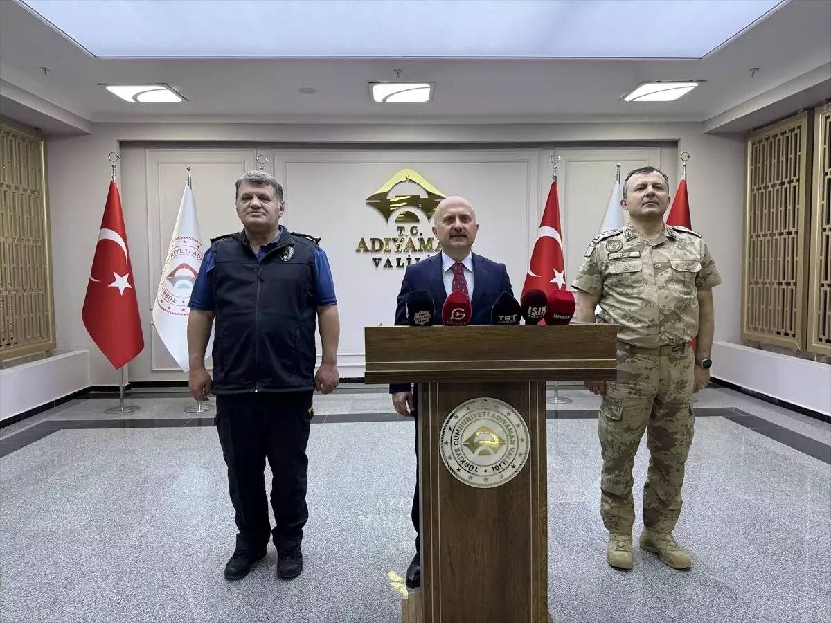 Adıyaman’da Asayiş Verileri Açıklandı