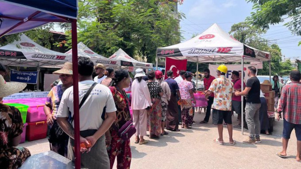 AFAD’dan Myanmar’daki depremzedelere yardım eli