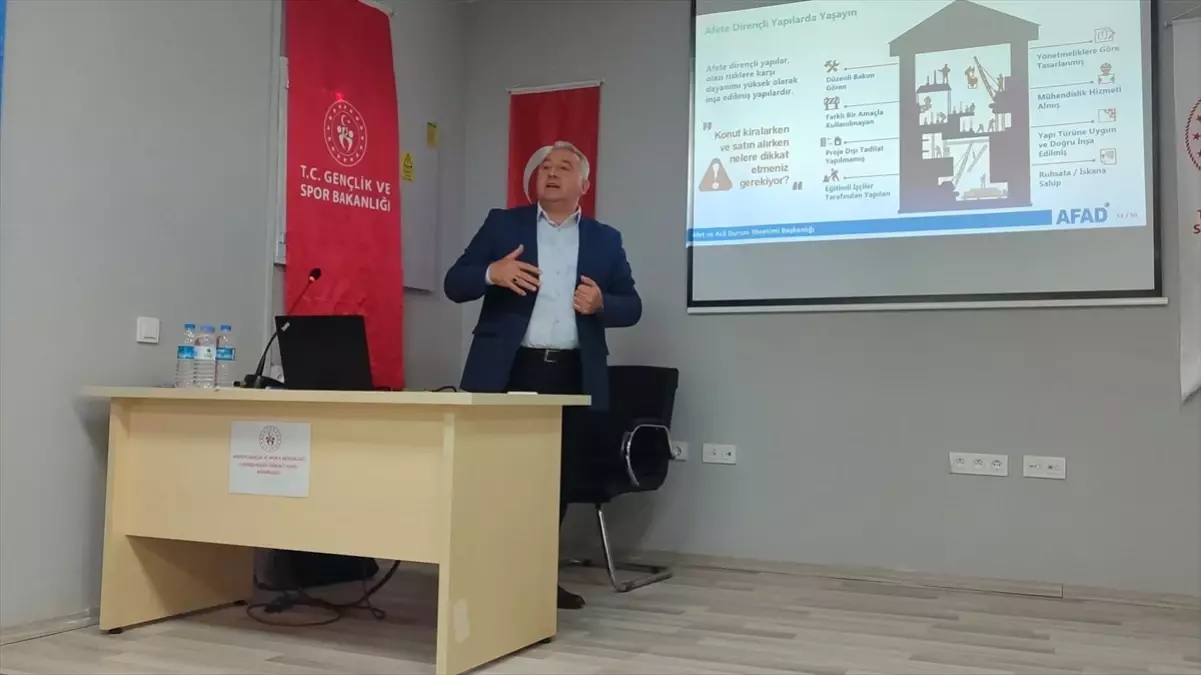 Afet Bilinci Semineri Gümüşhacıköy’de