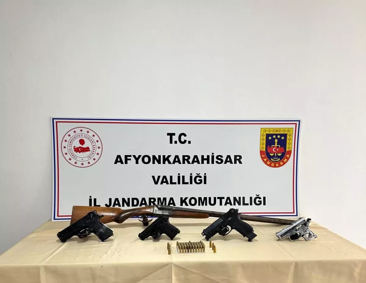 Afyon’da Düğünlerde Havaya Ateş Açan Magandalar Yakalandı