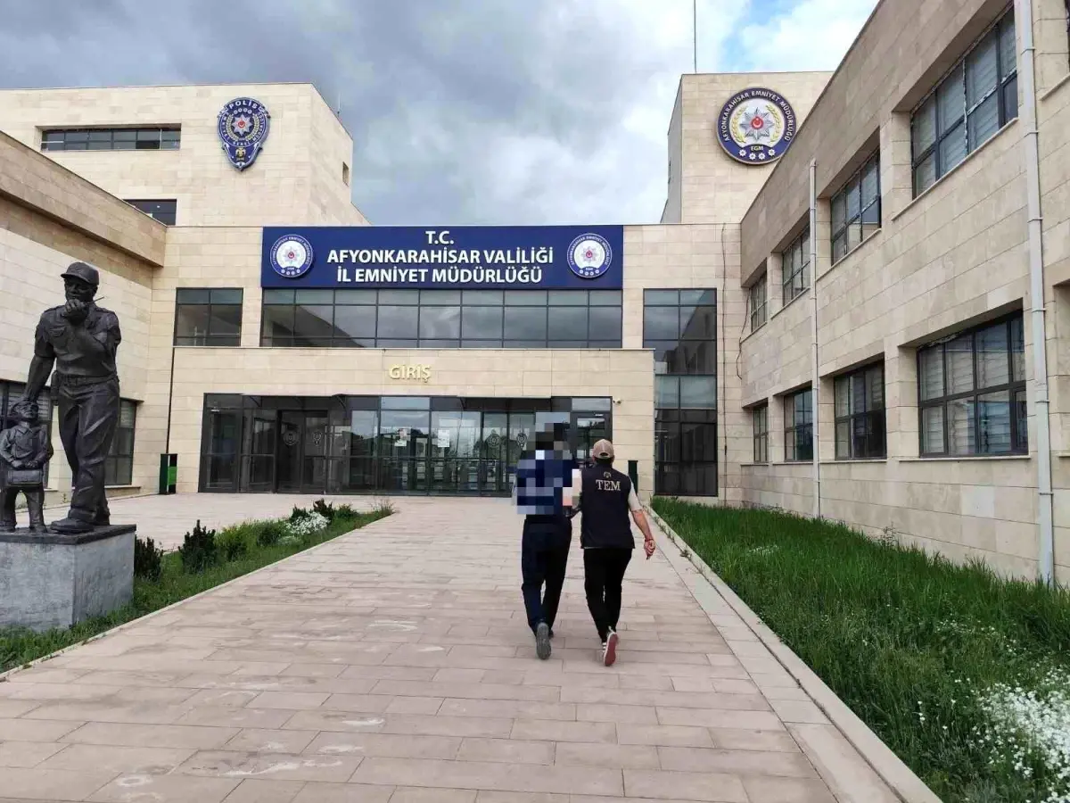 Afyonkarahisar’da FETÖ’cü Alman Gözaltına Alındı