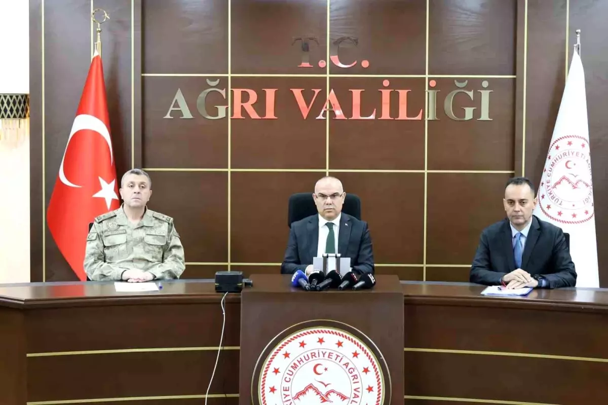 Ağrı’da Güvenlik Toplantısı Yapıldı