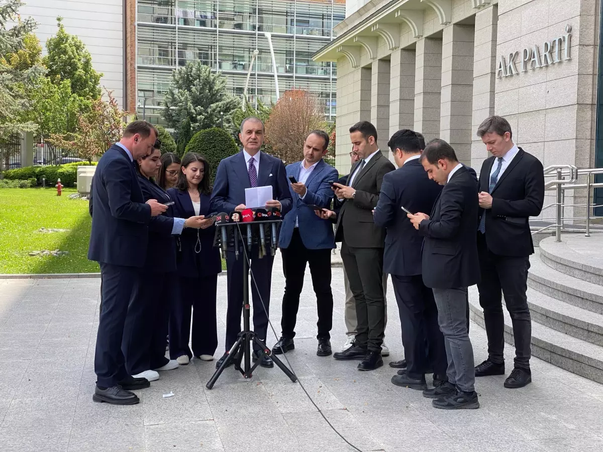 AK Parti Sözcüsü Çelik: ‘Terörsüz Türkiye süreci bir devlet politikasıdır’