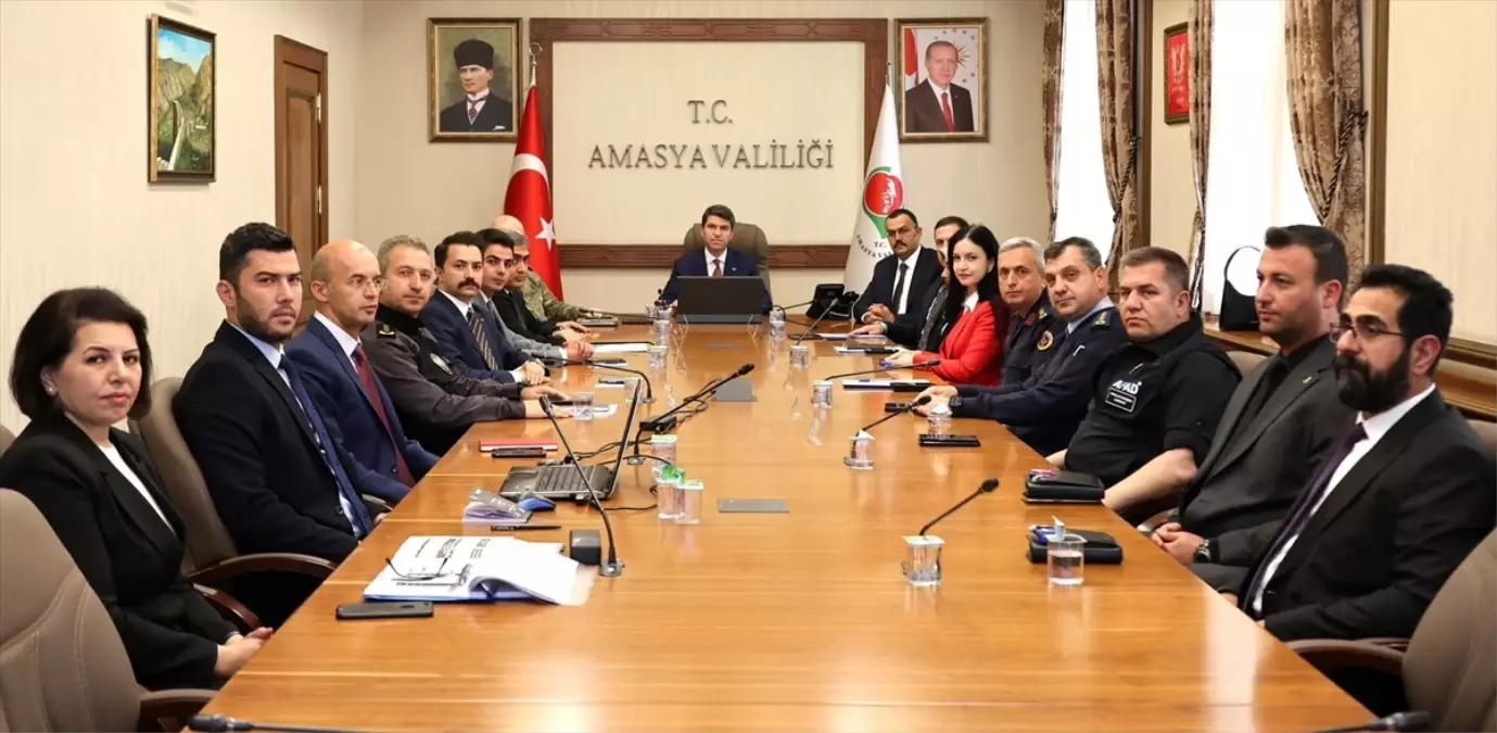 Amasya’da Güvenlik Toplantısı